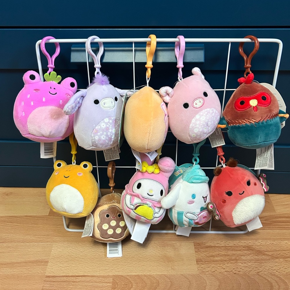Squishmallows Clip-On Bundle